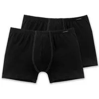 Schiesser Boxershorts Essentials (2er Pack) mit angenehm weichem Bund