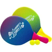 XTREM toys & sports Outdoor-Spielzeug SUMMER GAMES Neopren Beach-Ball-Set, Neopren, (5-tlg) für Strand, Pool und Garten