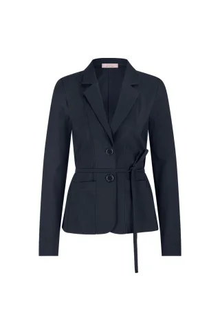 Studio Anneloes - Clean blazer dark blue - Gr. - XS
