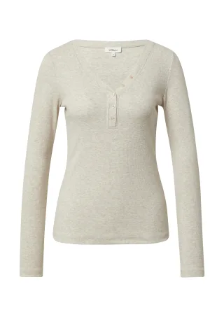 s.Oliver - T-Shirt beige - Gr. - 36