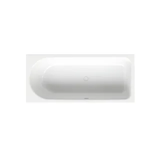 Bette BetteOcean Badewanne 8857000 180x80 cm, weiss, Fussende rechts, Überlauf vorne