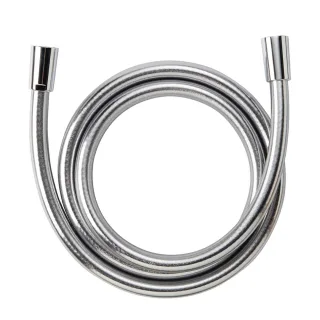 LAUFEN Kunststoff-Brauseschlauch Simiflex, mit Metalleffekt und drehbarer Verbindung, 1/2" x 1/2", L HF504760000000