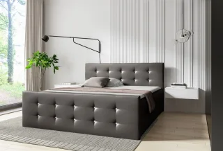 Boxspringbett Schlafzimmerbett LIAMOS 120x200cm in div. Farbvarianten