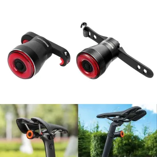ROCKBROS Q5 Smart Auto Brake Sensing Bicycle Taillight Vibration Sensor Wake-up IPX6 Waterproof USB Charging Bike Rear L