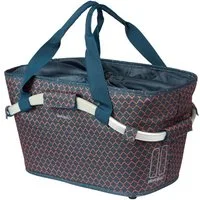 Basil Fahrradkorb Basil Flair Carry All MIK 22 Liter - wasserabweisender Hinterradkorb m