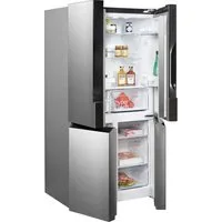 SIEMENS Multi Door iQ300 KF96NVPEA, 183 cm hoch, 91 cm breit, noFrost, hyperFresh Schubladen, LED-Licht, superKühlen, superGefrieren