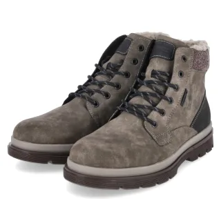 Rieker Winterboots  Grau - Gr. 41 -  Textil