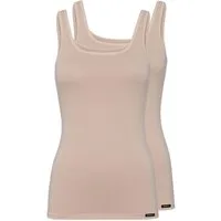 Skiny Unterhemd Cotton Advantage klassisches Damen Unterhemd im Doppelpack