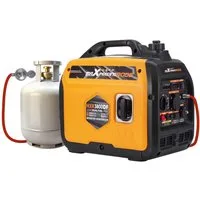 maXpeedingrods Stromerzeuger MXR3800DF, 3,5 in kW, Inverter Generator Benzin & LPG