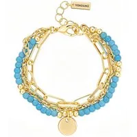 Yokoamii Armband gelbgold