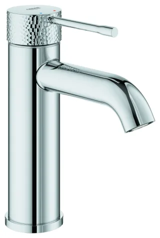 GROHE Einhand-Waschtisch-Batterie Essence 24172_1, S-Size glatter Körper crafted chrom, 24172PF1 24172PF1