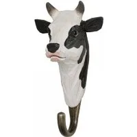 Wildlife Garden Garderobenhaken Hand Carved Hook Cow
