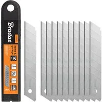 Doktorvolt Cuttermesser-Klinge Auswechselbare Abbrechklingen Messer 18mm 8 Segmente Klingen 10 Stück