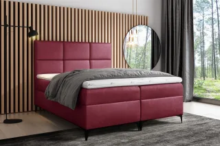 Boxspringbett Schlafzimmerbett HUDSON 160x200cm inkl.Bettkasten