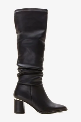 Vianella Blockabsatz Knieholer Stiefel