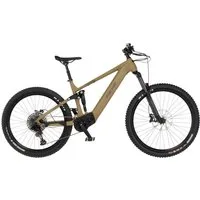 FISCHER Fahrrad E-Bike Mountainbike MONTIS 10.0i Fully 711, 12 Gang SRAM SX 11-50 Kettenschaltung Schaltwerk, Mittelmotor, 711 Wh, (mit Akku-Ladegerät, mit Werkzeug), Pedelec, Elektrofahrrad für Damen und Herren, MTB