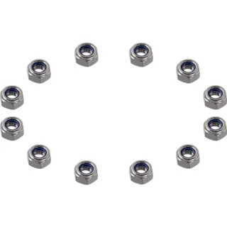 Geberit Sicherungsmuttern Pluvia Dachw-Einl. mit Flansch für Kst.Folien Set 12 St. 242611001