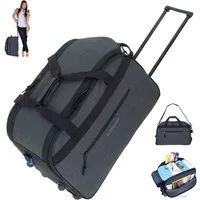 ELEPHANT Trolley Duffle Bag Travel Reisetrolley 55 cm Reisetasche, Weekender Sauna Reise Sport Trolly Tasche Rollen