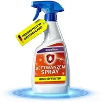 Repellion Insektenspray Bettwanzenspray Mittel gegen Bettwanzen - Bettwanzenbekämpfung, 500 ml, Schutz gegen Bettwanze im Wohnbereich