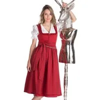 MarJo Dirndl Midi Dirndl 2tlg. - HOCHLEITEN - chili