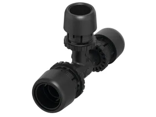 Tece logo-Ax T-Stück reduziert Dimension 25 x 16 x 25, PPSU, 8833006 8833006