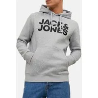 Jack & Jones Hoodie Corp (1-tlg) Sweatshirt / Hoodie - Baumwolle - Atmungsaktiv