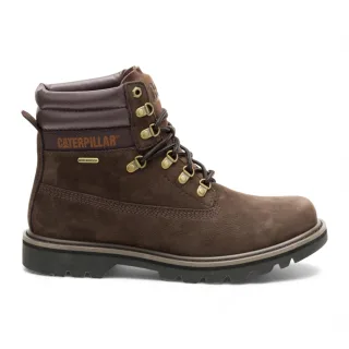CAT (Caterpillar) wasserdichte Colorado 2.0 Hiker dunkelbraune Leder-Fußgelenkstiefel