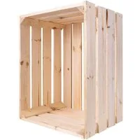 Creative Deco Holzkiste Kiste Holz Deko Holzkiste, Obstkiste Weinkisten Apfelkiste