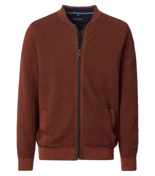 CASAMODA - Strickjacke orange - Gr. - XXL