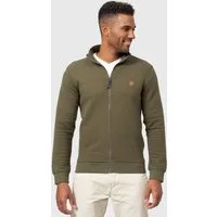 Indicode Sweatjacke Herren Bermie Herrenjacke Reißverschluss mit strukturierter Oberfläche