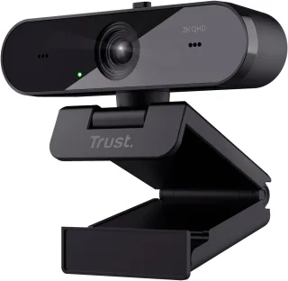 Trust Taxon QHD Webcam ECO schwarz