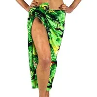 King Kameha Sarong Surf Funky Hawaii-Sarong Strand Pareo Cover-Up Damen Bikini, Pareo Cover-Up