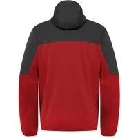 Jack Wolfskin Softshelljacke Softshelljacke Feldberg Hoody M mit Markenlogo und -schriftzug auf der linken Brust