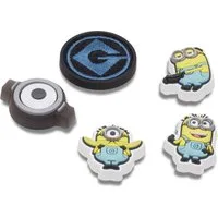 Crocs Schuhanstecker Jibbitz™ Minions (Set, 5-tlg., Kein Spielzeug. Nicht für Kinder unter 3 Jahren geeignet), Charm, Anstecker, Set mit Minions Motive