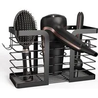 FELIXLEO Haartrocknerhalter Fönhalter ohne Bohren Wand Haartrocknerhalter Bad, (1-tlg)
