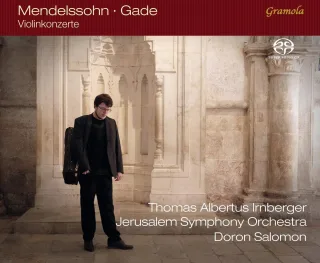 Violinkonzerte [Audio CD] Irnberger Salomon Jerusalem Symphony Orchestra Mendelssohn BartholdyFelix GadeNiels Wilhelm