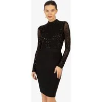 Kraimod Abendkleid aus hochwertigem Material mit Rundhals