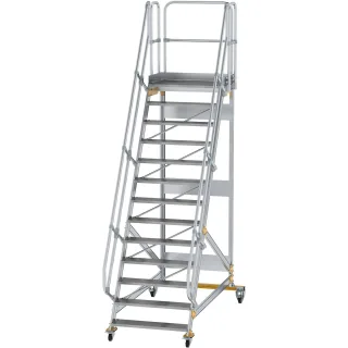 Munk Plattformtreppe fahrbar 60° Stufenbreite 1000 mm - 600753