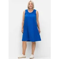 Sheego Jerseykleid Jerseykleid Ärmellos