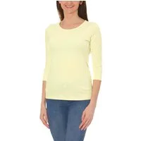 Alkato Longshirt Alkato Damen Shirt 3/4 Arm mit Rundhals