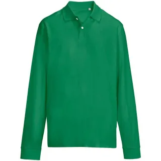SOLS Unisex-Erwachsene Piqué-Langarm-Poloshirt (Irisches Grün)