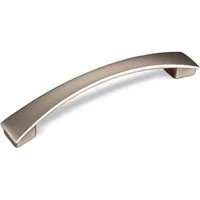 SO-TECH® Möbelgriff Bügelgriff NURIA BA 160 - 320 mm - incl. Schrauben, Lochabstand 160 mm Edelstahloptik matt - inkl. Schrauben