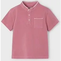 Mayoral Poloshirt Poloshirt mit Mao-Kragen für Jungen (310243)