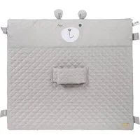 roba® Wickelauflage roba Style, abwischbare Wickelauflage mit Bärchen-Gesicht, Haltegurt & Laschen