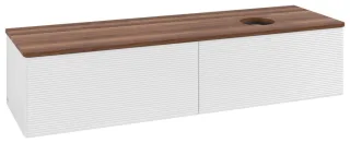 Villeroy & Boch Waschtischunterschrank Antao K38_1 1600x360x500mm mit Struktur FK/AP: GF/2 K38112GF