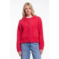 Rino & Pelle Strickjacke BUBBLY mit flauschiger Optik