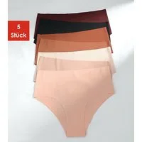Elegant Love Slip Tangas: Bequeme Dessous, Sexy Unterwäsche, nahtlose Panties (Set, 5-St., 5er-Pack) Höschen Lingerie für Damen, mehrfarbige Unterhosen, stilvolle strings