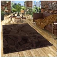 Pergamon Fellteppich Fellteppich Luxus Super Soft Plush, Rechteckig, Höhe: 25 mm