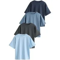 Next T-Shirt Relaxed Fit T-Shirts im 4er-Pack (4-tlg)