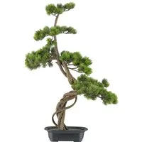 Kunstbonsai Bonsai Kiefer, Creativ green, Höhe 70 cm, mit elegantem Stamm
